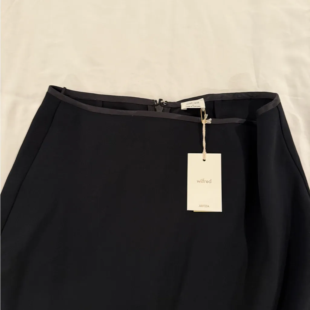 Aritzia Wilfred Black Midi Skirt - Image 2