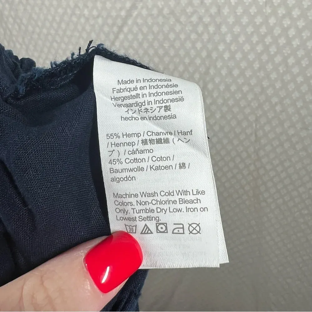 Madewell  Dark Blue Pull On High‎ Rise Sailor Shorts - Image 6