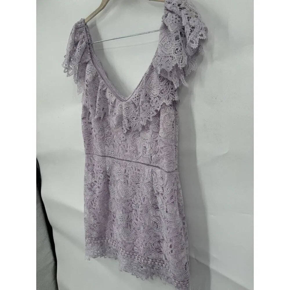 Saylor Dress Women Large‎ Lilac Purple Adwoa MSRP:$288 Preppy Summer Cocktail - Image 10