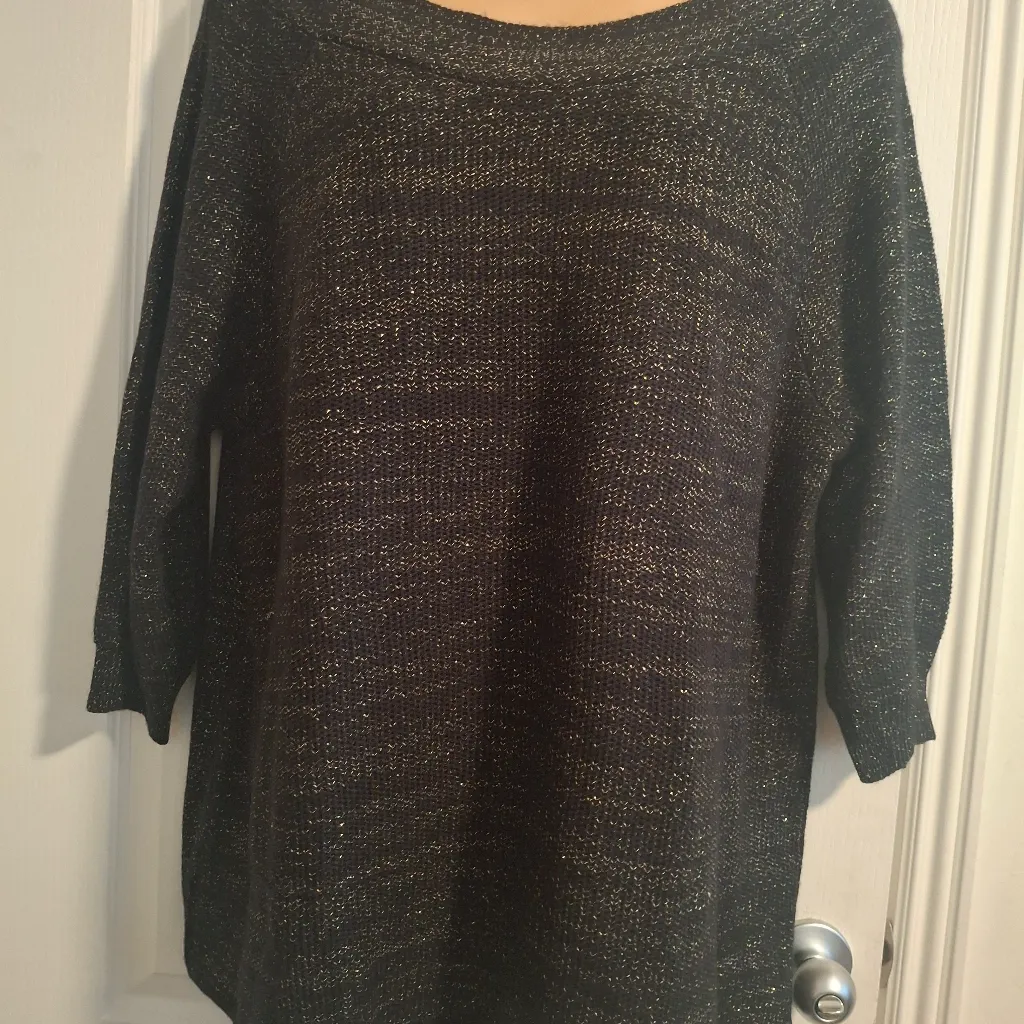 Lane Bryant 22 24 Elegant Black Sweater - Image 5