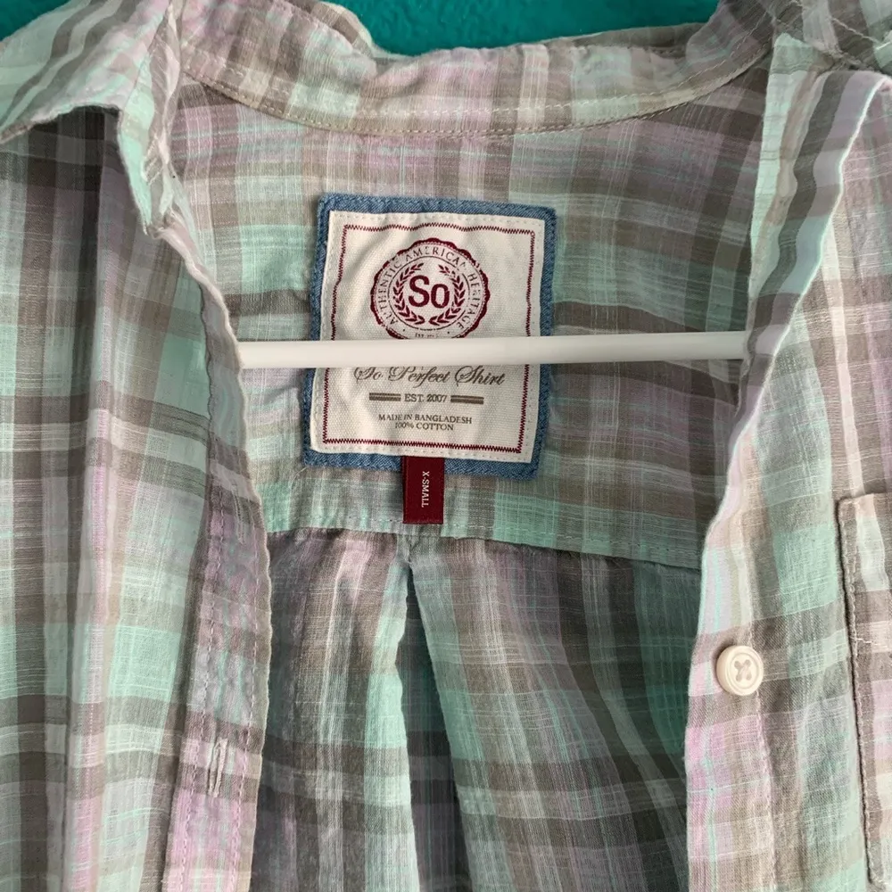 SO grey light pastel flannel - Image 3