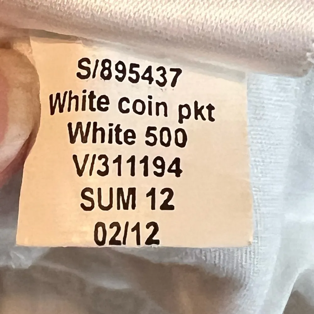 Banana Republic White Denim Boot Cut Jeans Mid Rise 30/10  31” inseam Flap pock. - Image 9