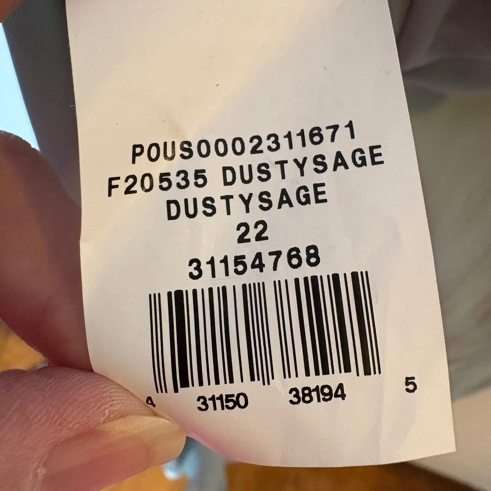 David's Bridal DB Studio Dusty Sage Chiffon Bridesmaid Dress Size 22 NWT - Image 10