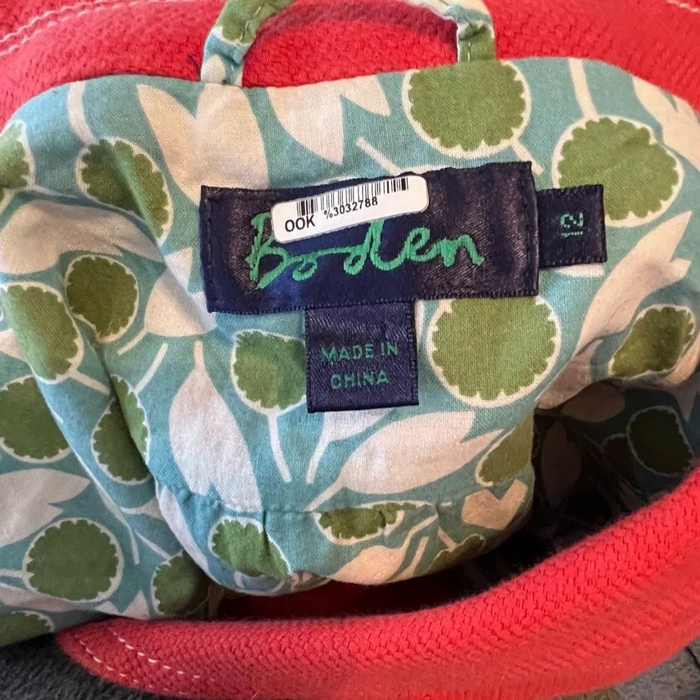 Boden‎ Jacket Red Size 12 - Image 7