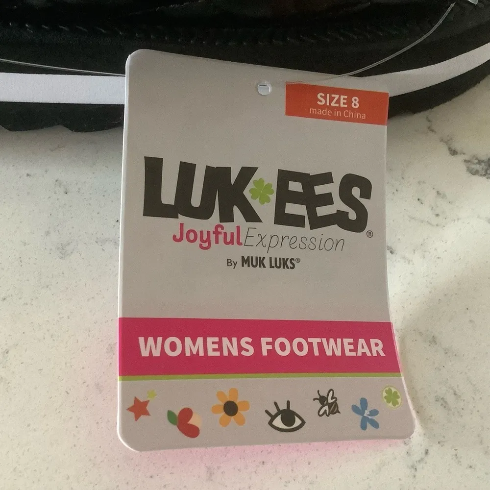 Muk luks womens epic tour sandals flats black quilted Slingback shoes size 8 - Image 7