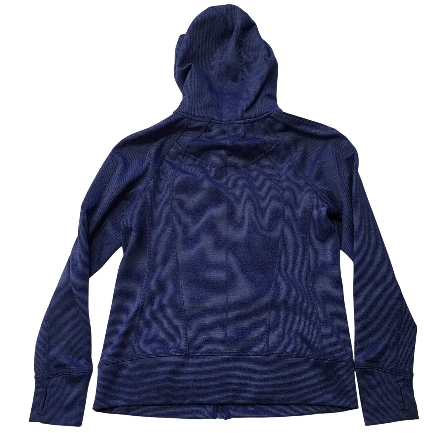 Tangerine Long Sleeve Athleisure‎ Hoodie Sweatshirt Women's Large Royal Blue - Image 2