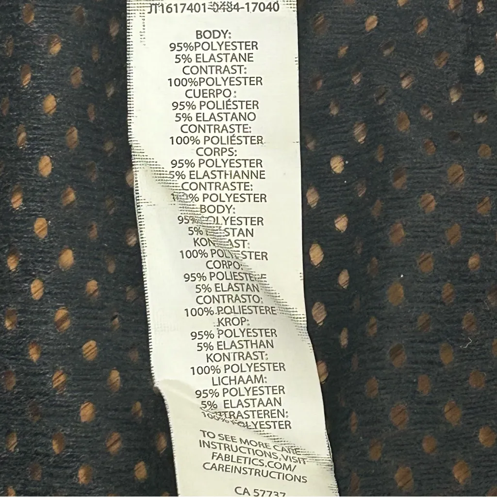 FABLETICS | Tia Bomber In Black Floral Sporty Jacket Size M - Image 6