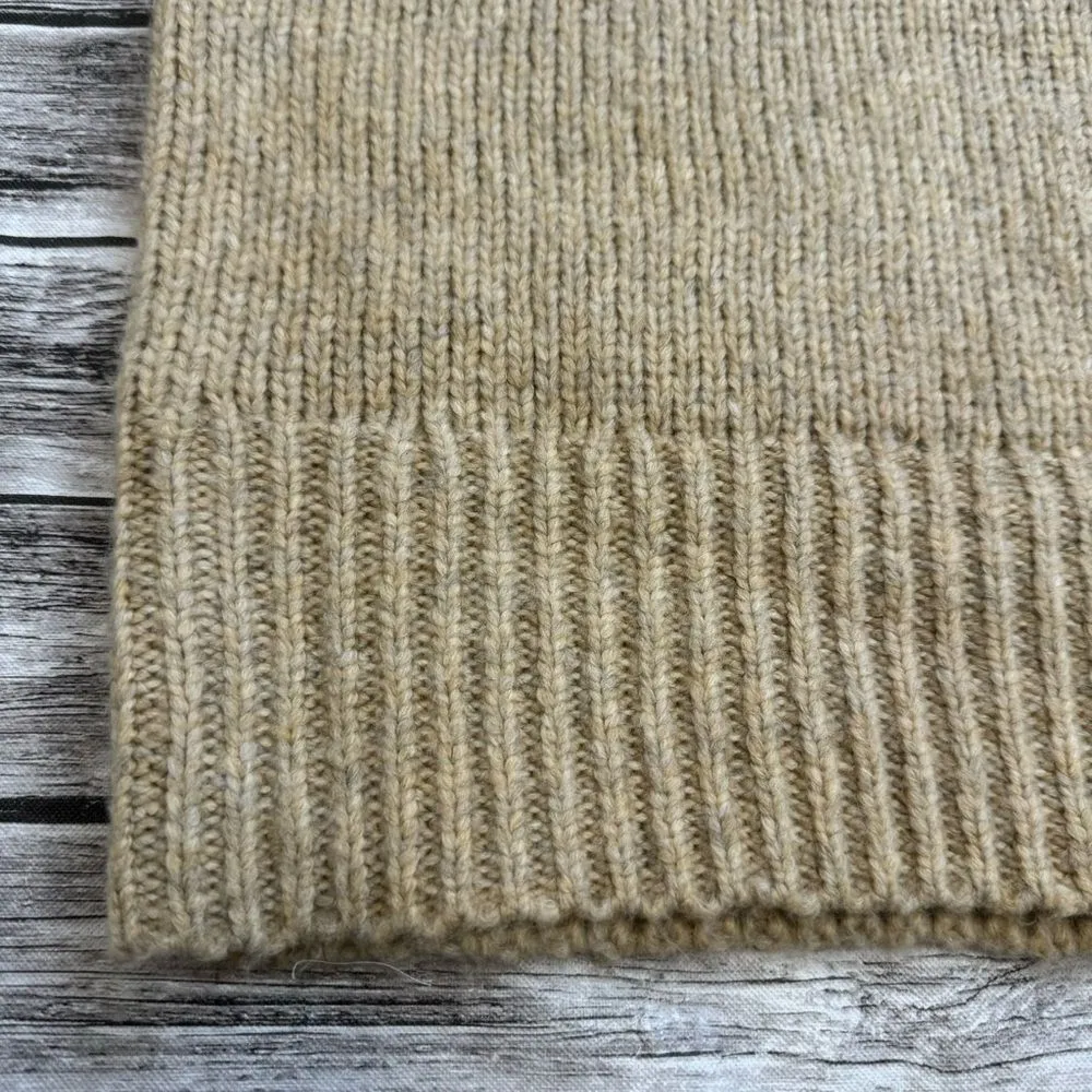 A.N.D. A New Day Women's Cable Knit Sweater Dress XS Extra Small Tan Brown Cozy - Image 7