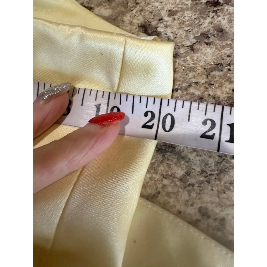 Women's JJ's House Yellow Satin Off - Image 4