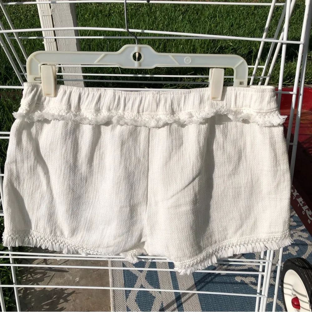 NEW Banjara Lace Frill Cotton Shorts L - Image 2