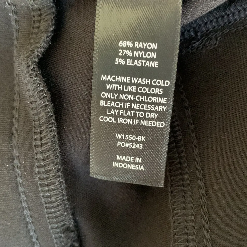 Betabrand Straight-Leg | Classic Dress Pant Yoga Pants (Black) - Image 8