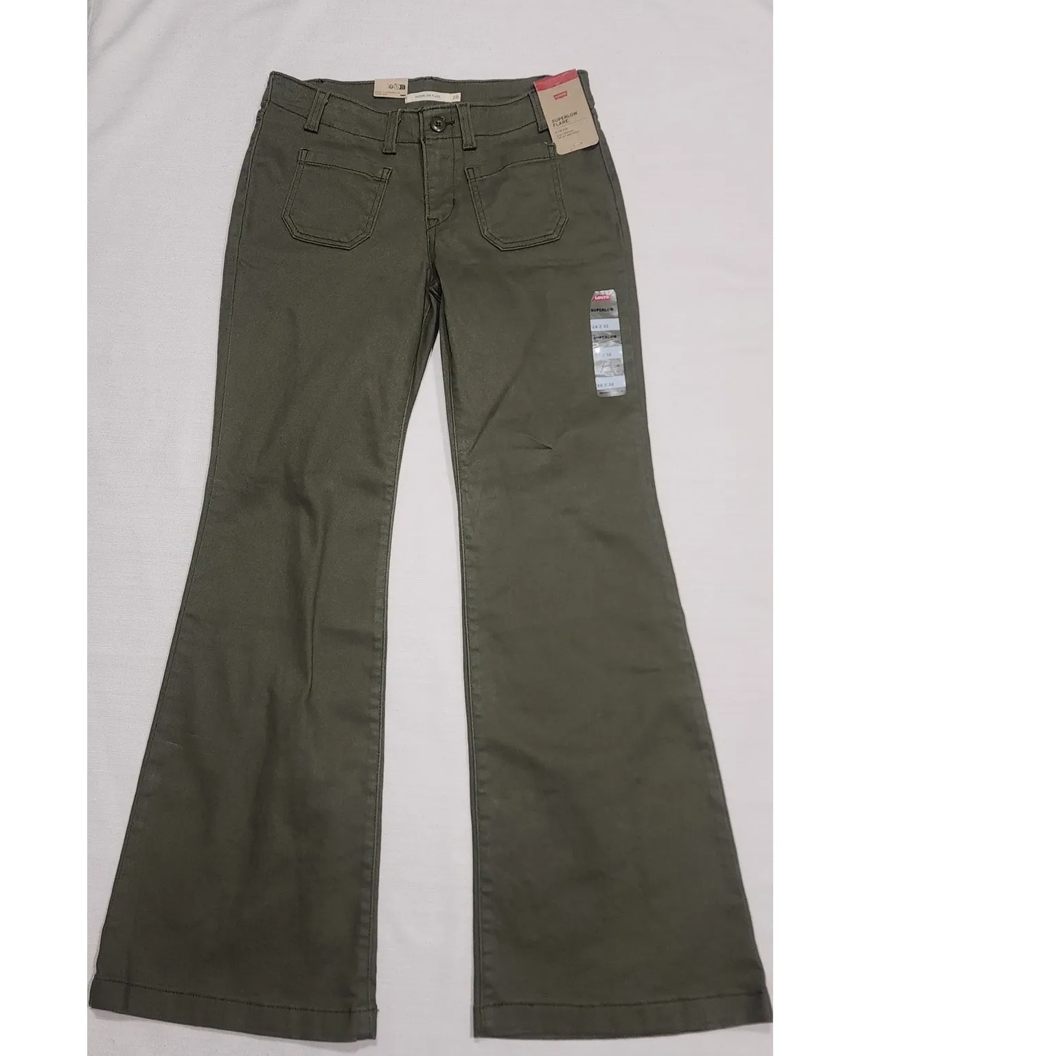 Levi's superlow flare low rise pants W28'' X L32'' - Image 3