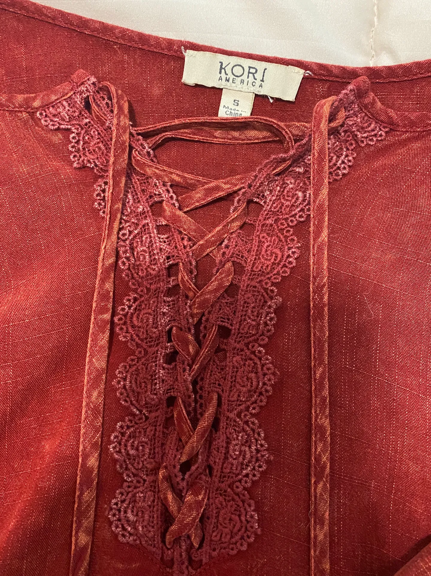 Kori Boutique Bell Sleeve Top - Image 3