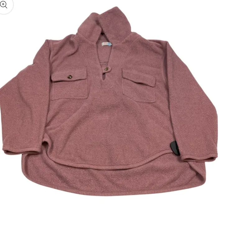 Nwot all time low fuzzy Henley free people pullover casual fall cozy $108 xs - Image 6