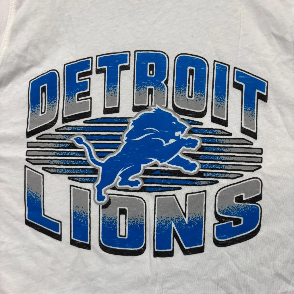 Detroit Lions Rivalry Cropped NFL Football Team Tank Top L - Image 2