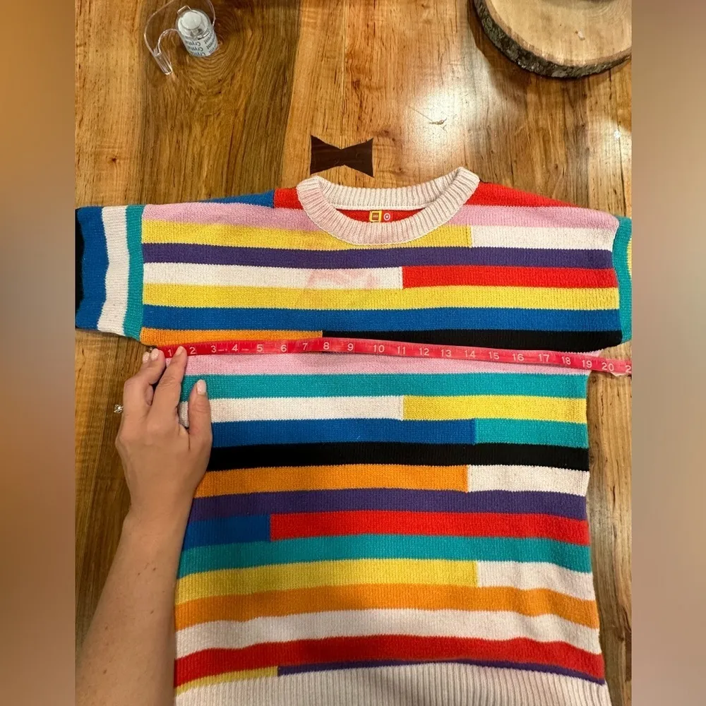 GUC Lego X Target Color Block Sweater SZ XL junior. - Image 9