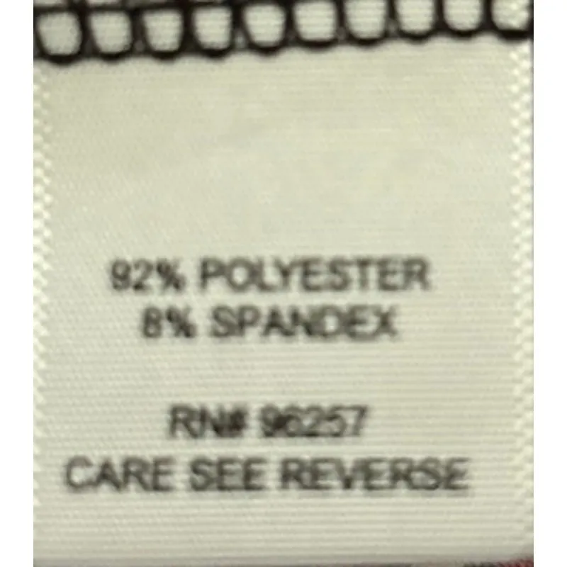 Maurices Women's Black Purple‎ Yellow Short Sleeve Pullover Dress Size 2 - Image 4