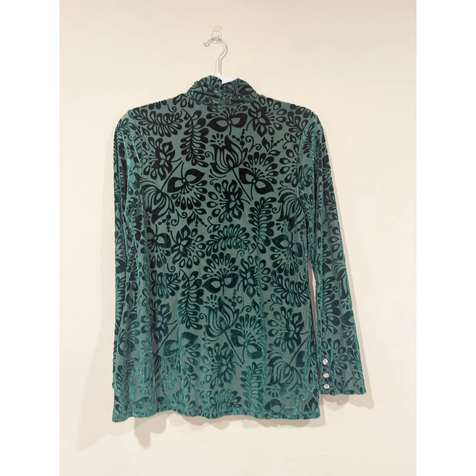 Soft Surroundings Walden Velvet Turtleneck Size PS 2319 - Image 5