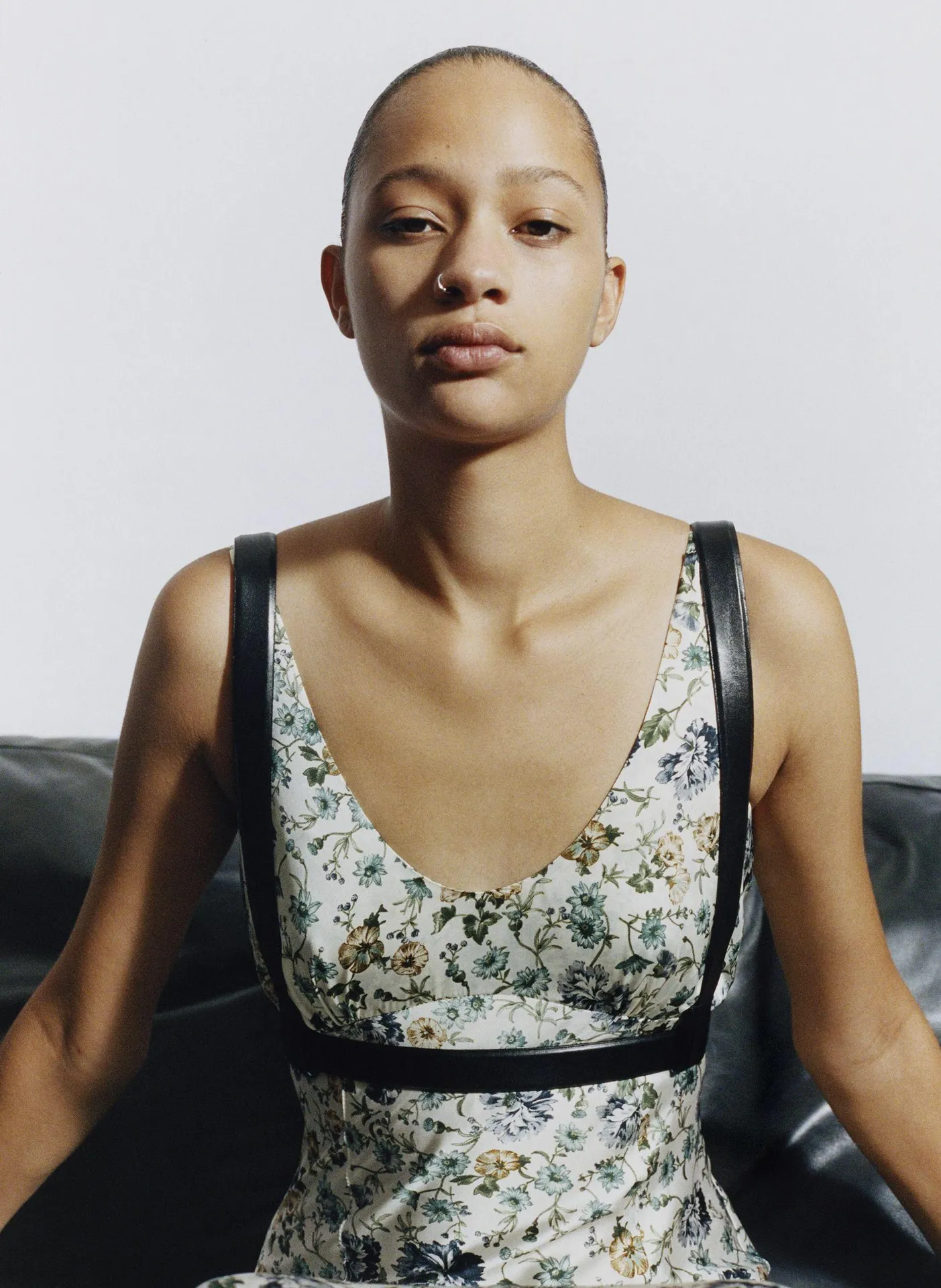 ZARA Satin Effect Dress - Image 2