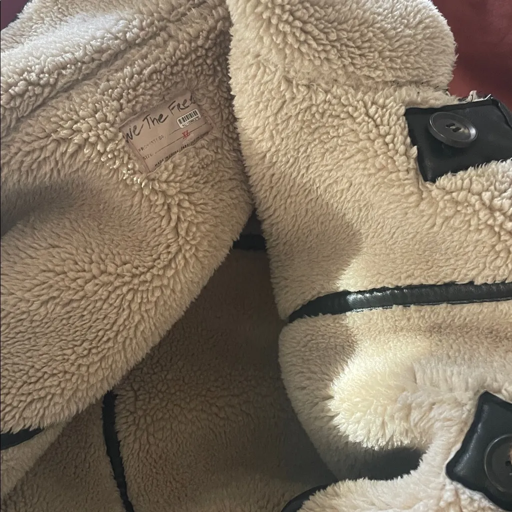 Free People Sammy Cozy Reversible Coat - Image 7