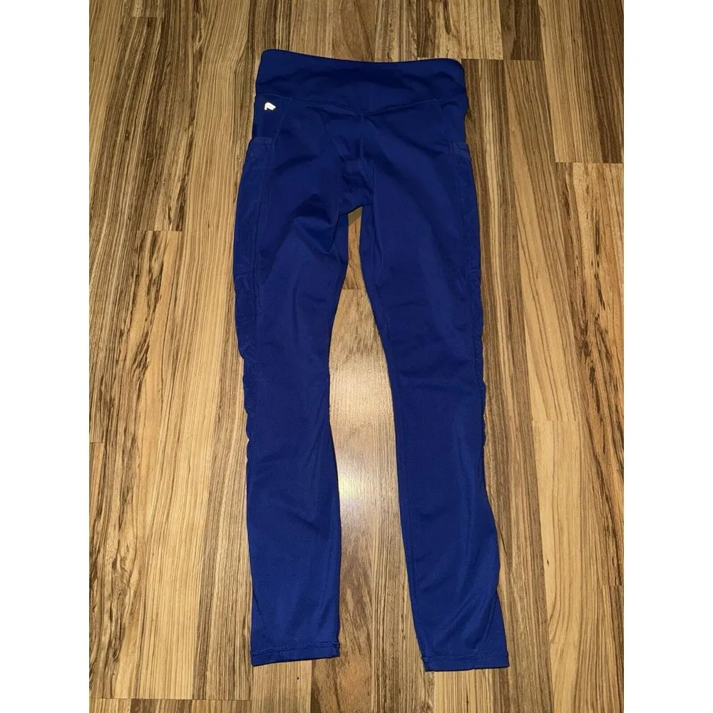 Fabletics Motion 365 Trinity High Waisted‎ Pocket Legging Pant XS Blue Nightfall - Image 4