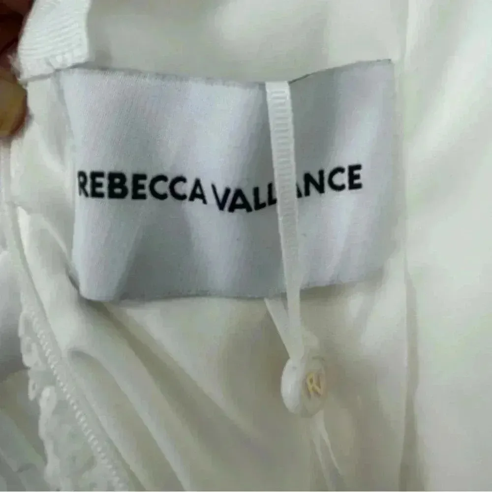 Rebecca Vallance Davina Bow Wedding Gown Ivory Mermaid Sequin Dress Sz 6 NWT White - Image 16