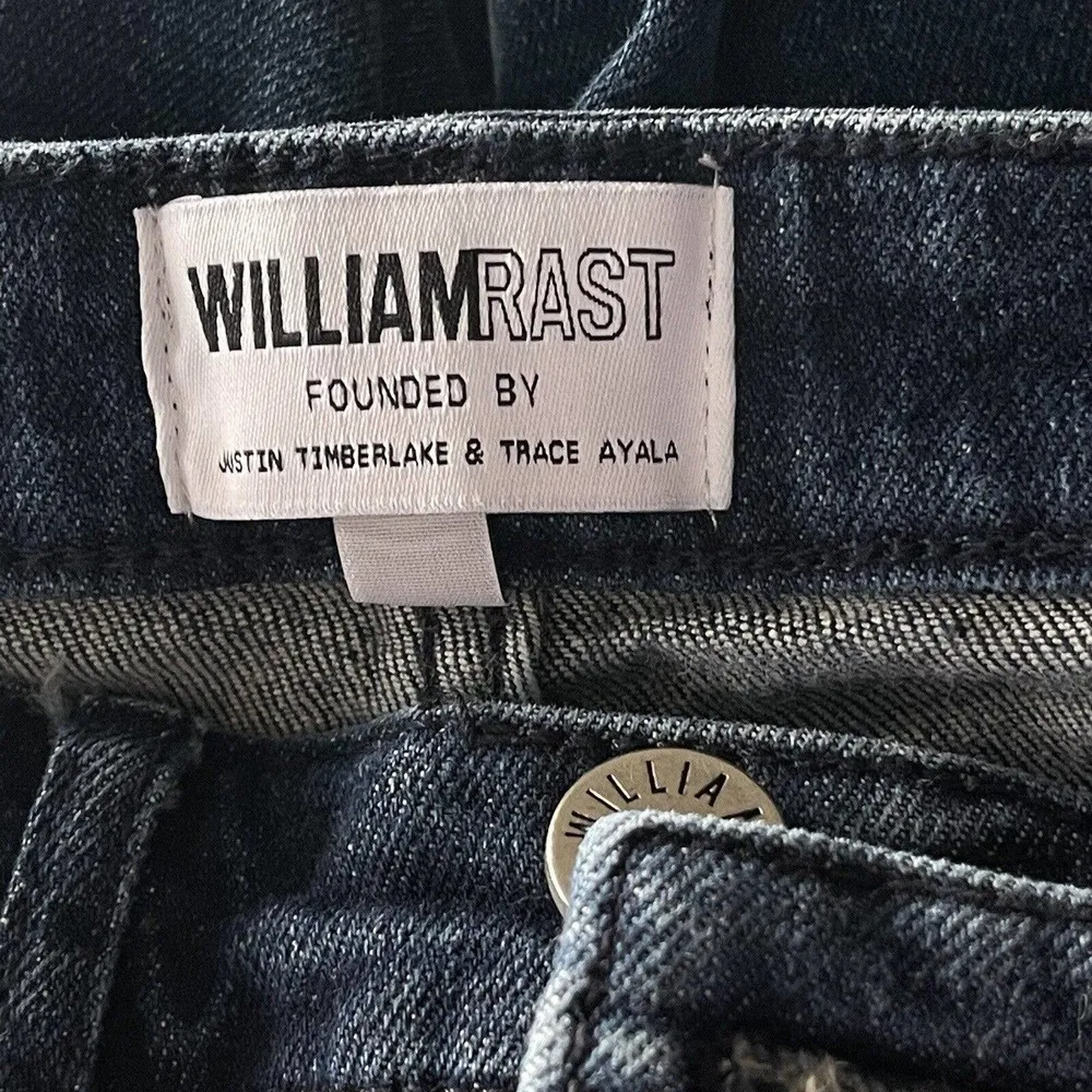 William Rast Juniors SZ 27 So Cheeky Jeans Whiskered Pockets High-Rise Stretch - Image 7