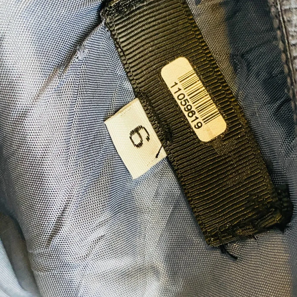 Carmen Marc Valvo Denim Blue Sequin Sleeveless Shift Dress Size 6 Small - Image 8