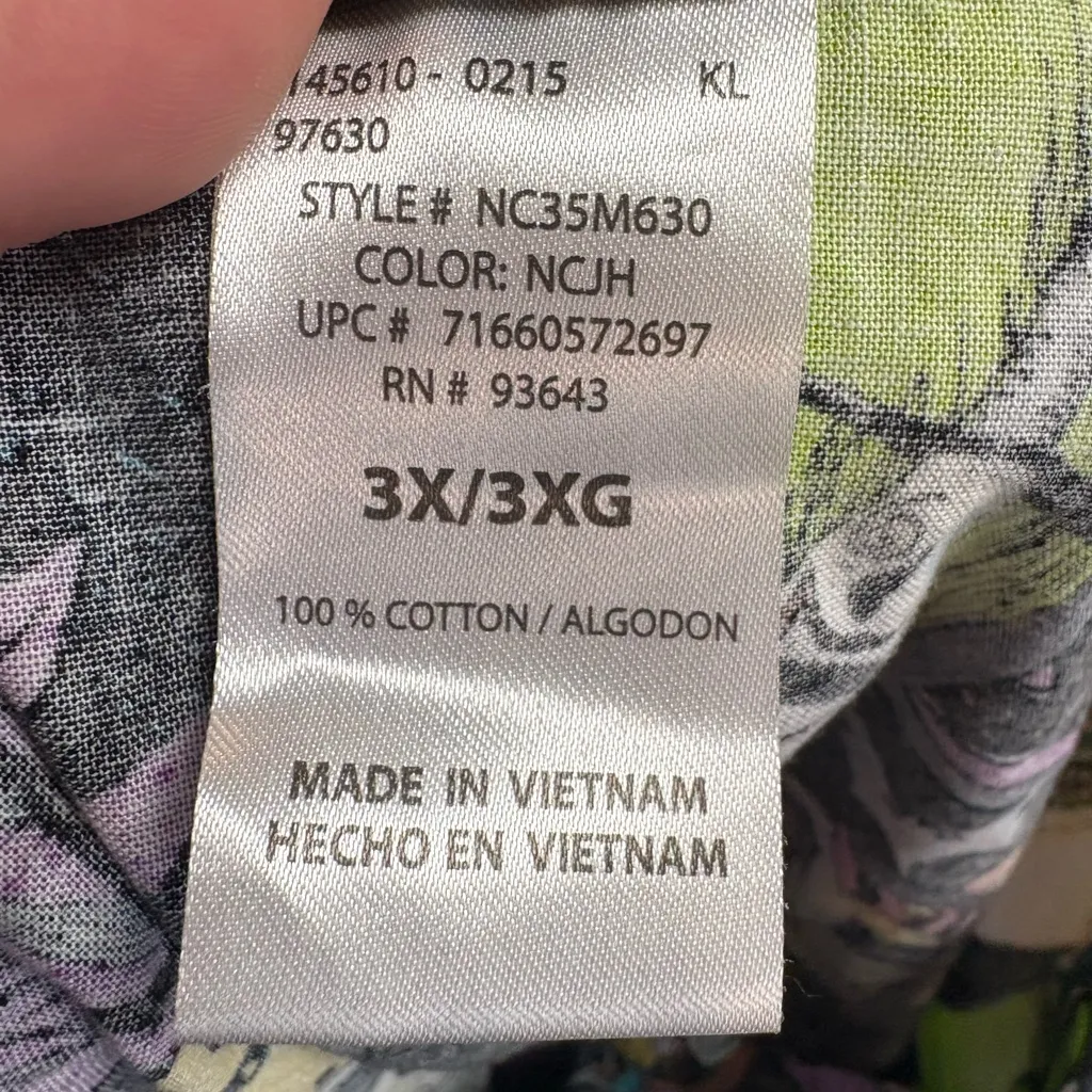 Nightmare Before Christmas Scrub Top Plus Size 3X Jack Skellington - Image 7