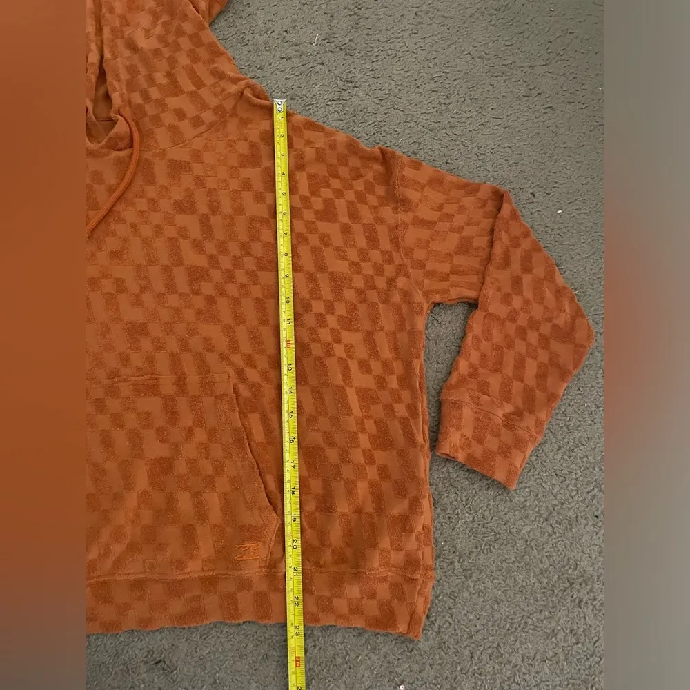 NWOT Billabong Cotton Terry Cloth Towel Hoodie Sweatshirt - Image 11