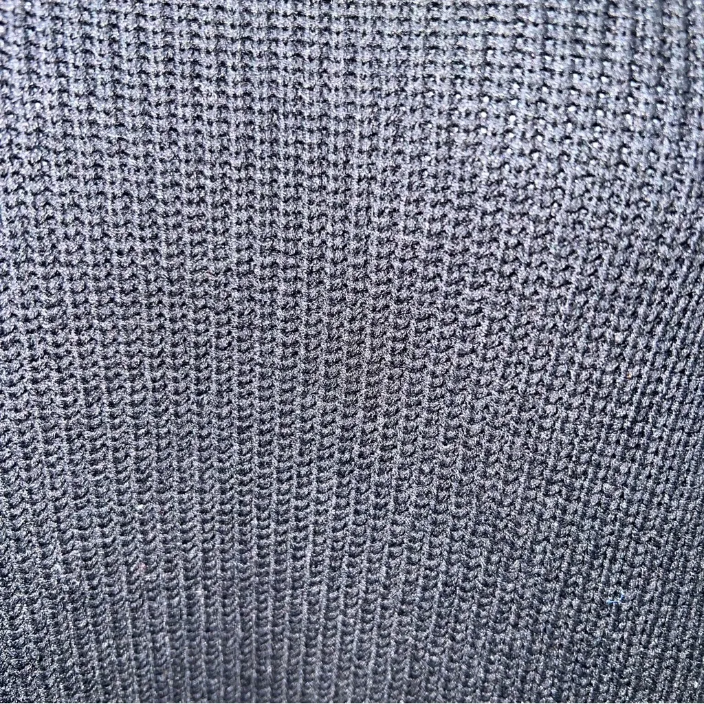 Zara Black Turtleneck Sweater with Tie Detail - Image 8