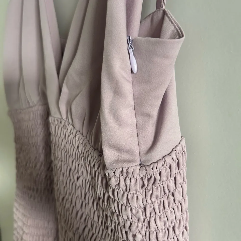 - Revolve Superdown Smocked Lilac Mini Dress - Image 6