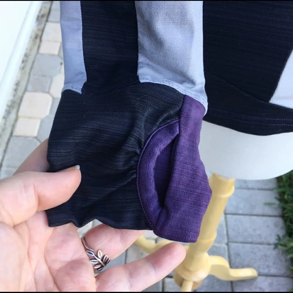 MPG half zip pullover small Purple - Image 3