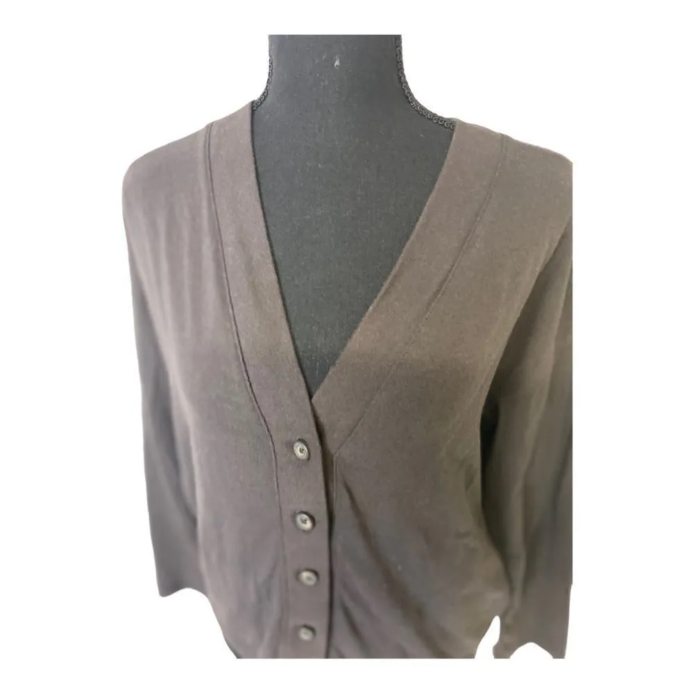 #123 MADEWELL Oversized Cotton Cropped Cardigan - Image 5