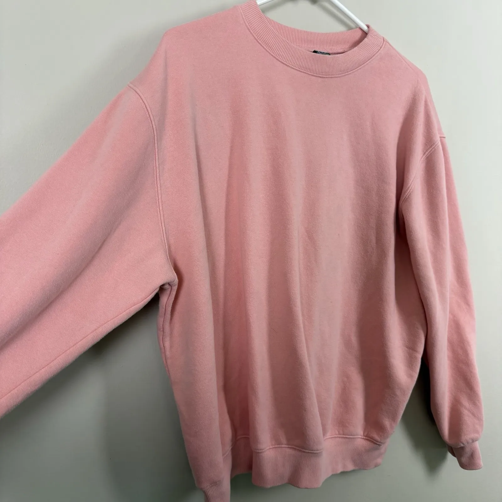 Wild Fable Sweatshirt Women Small Pink Lounge Pastel Cozy Streetwear Softcore - Image 2