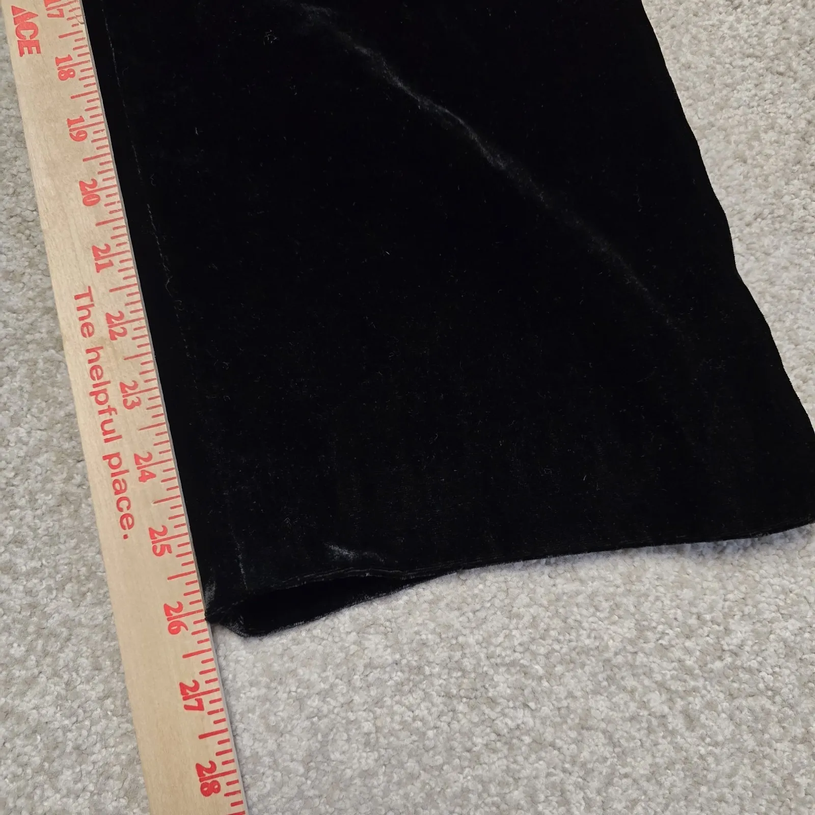 Sandro Paris Emilia Lace-Embroidered Straight-Leg Velour Jumpsuit US S/FR38 $445 - Image 11