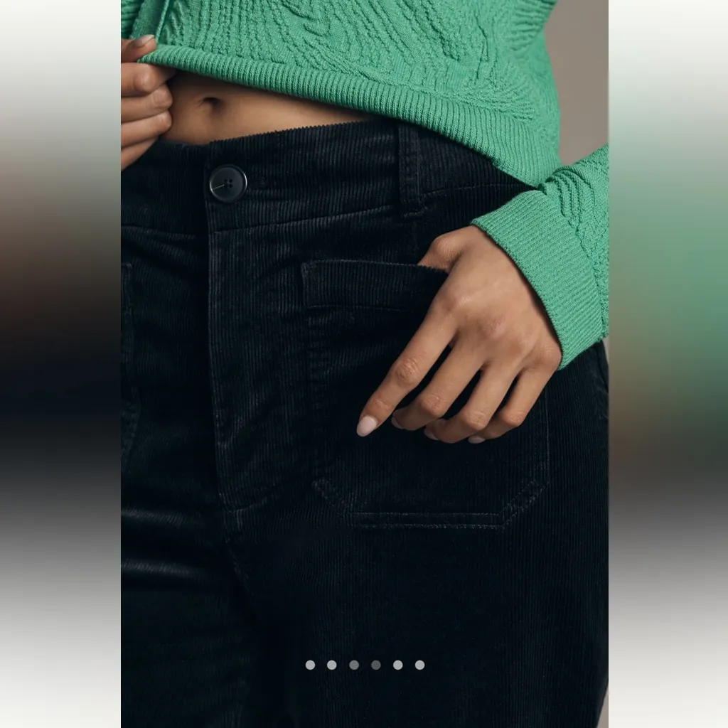 Anthropologie The Colette Corduroy Full-Length Wide-Leg Pants by Maeve - Image 4