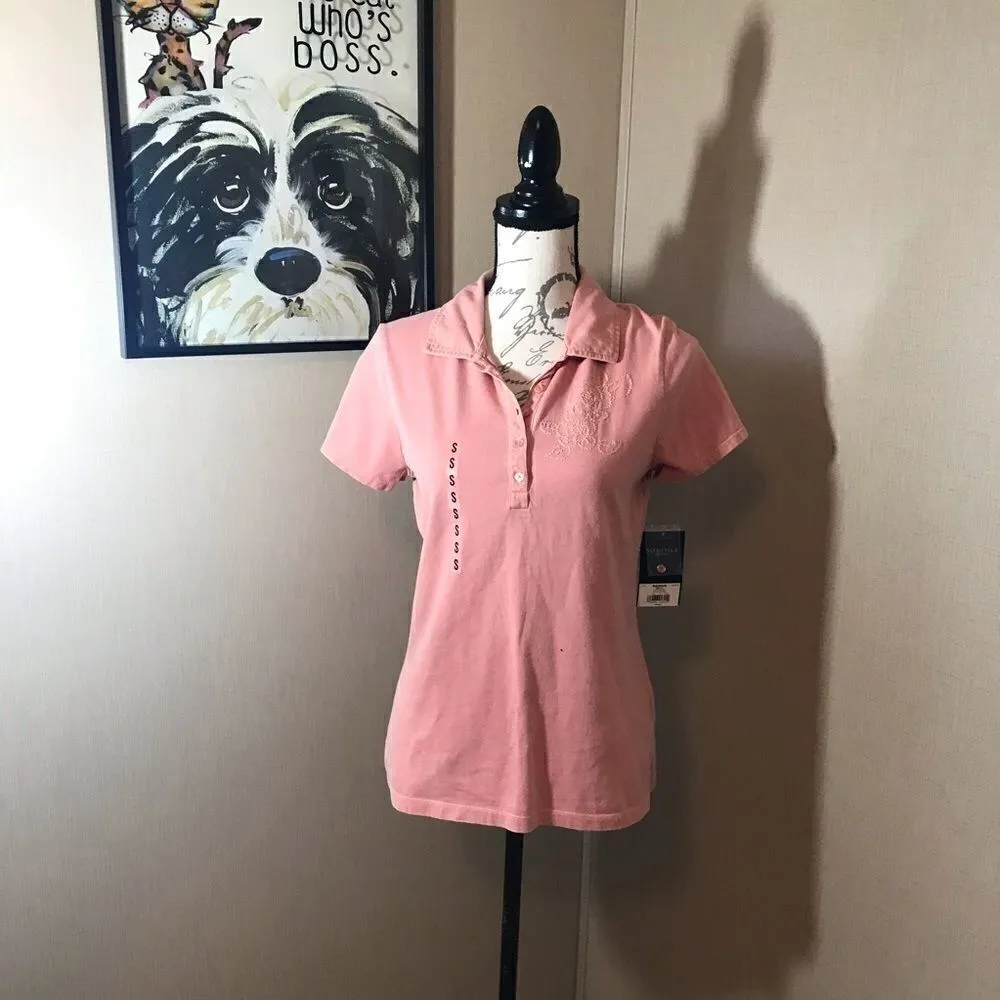 NWT Sonoma Lifestyle Small Short Sleeve Blouse - Image 11