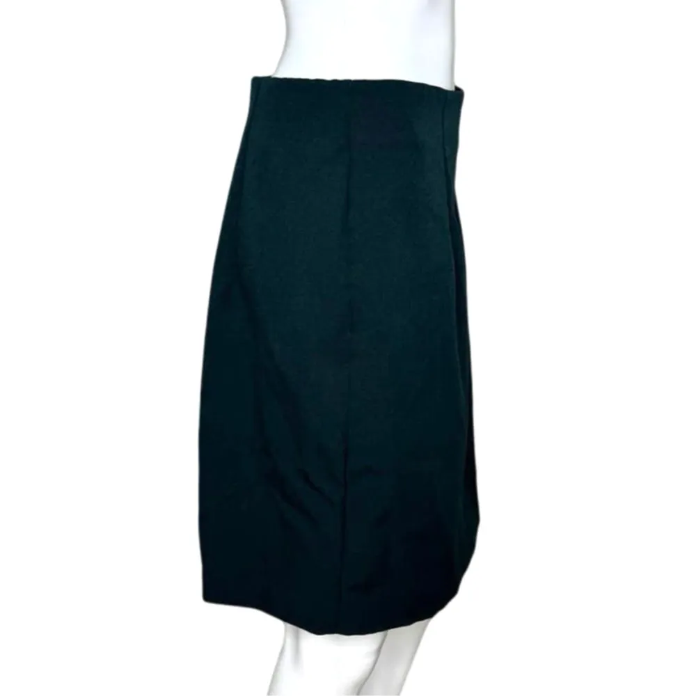 All That Jazz Skirt Womens 4 Dark Green Pencil Skirt Straight Mini Retro Vintage - Image 2