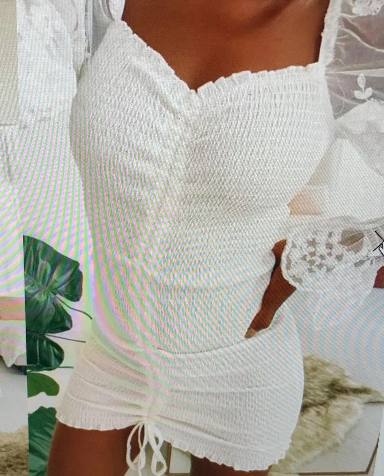 Beginning Boutique White Lace Dress - Image 2