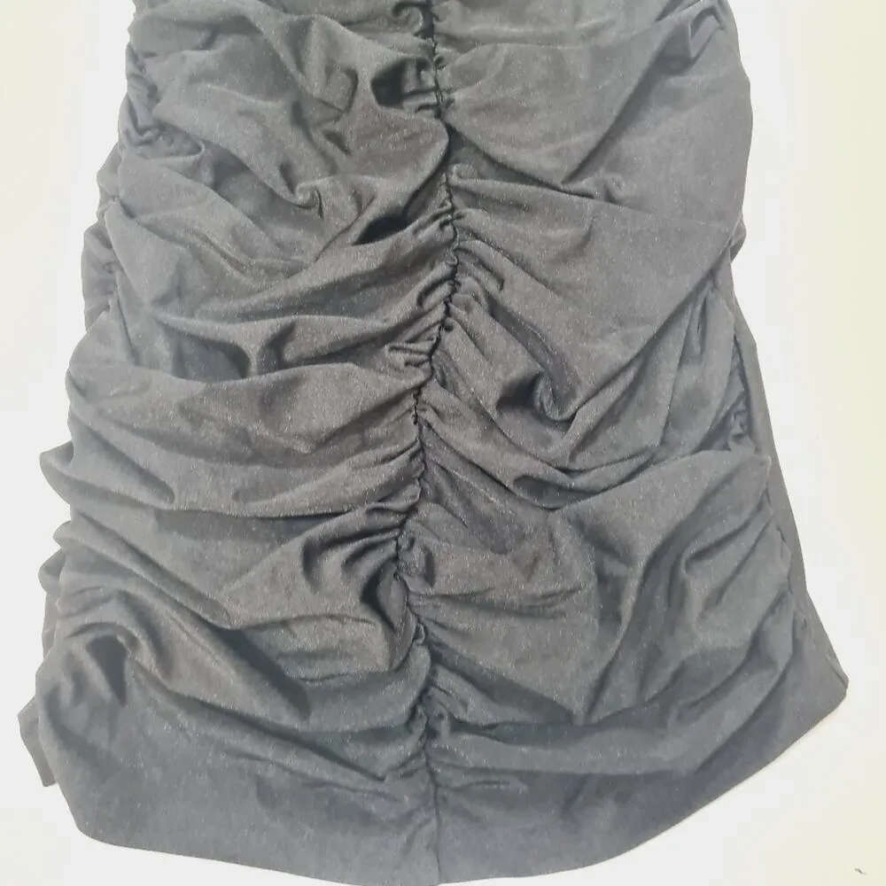 h:ours Miquela Mini Dress in Black Small - Image 11