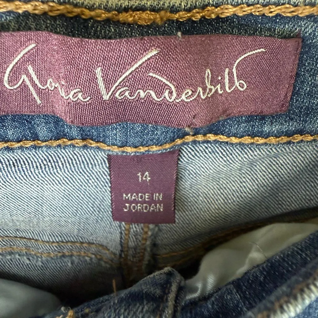 Gloria Vanderbilt Amanda Women's High Rise Denim Jeans Size 14 - Image 4