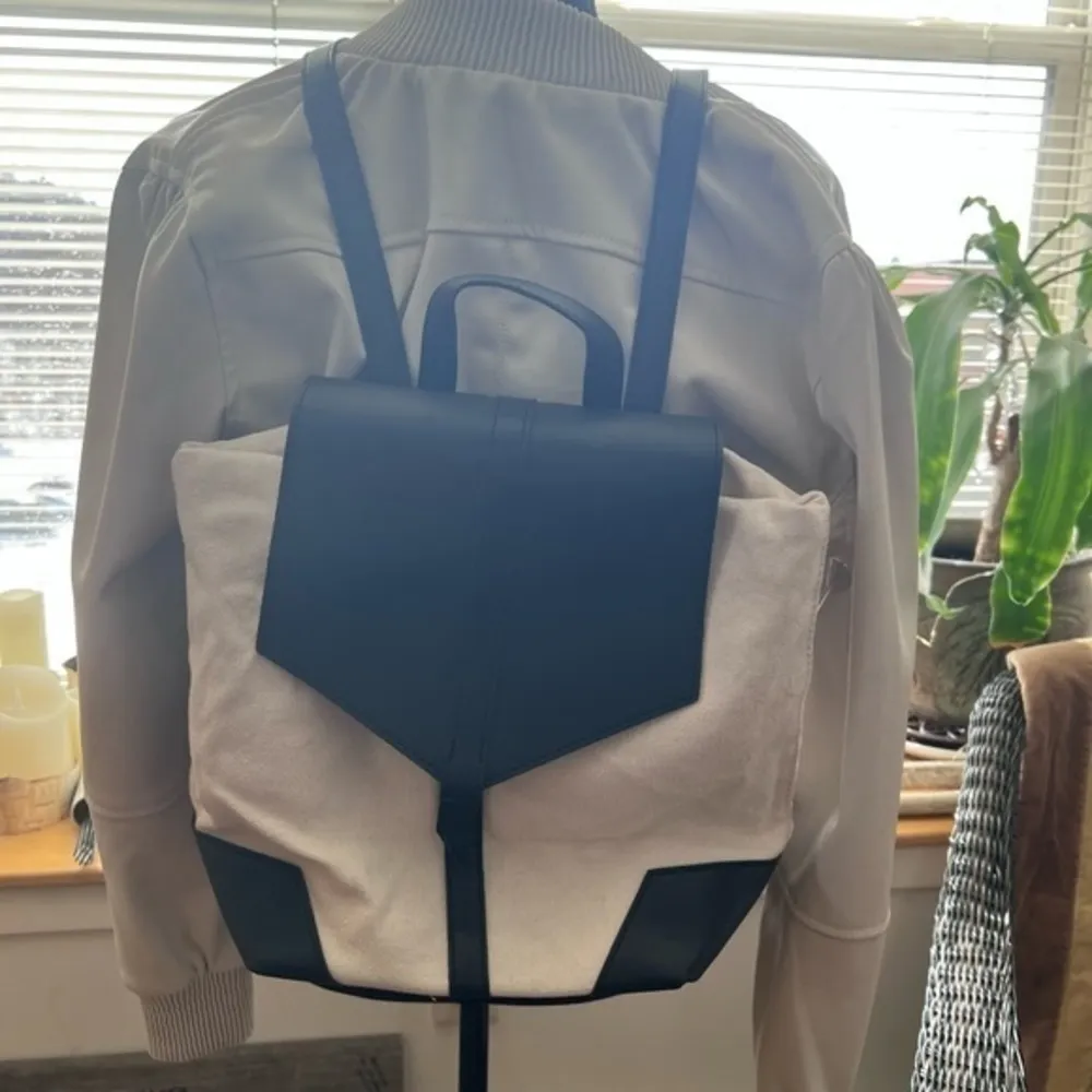 Deux Lux Canvas and Vegan Leather Backpack NWOT - Image 3