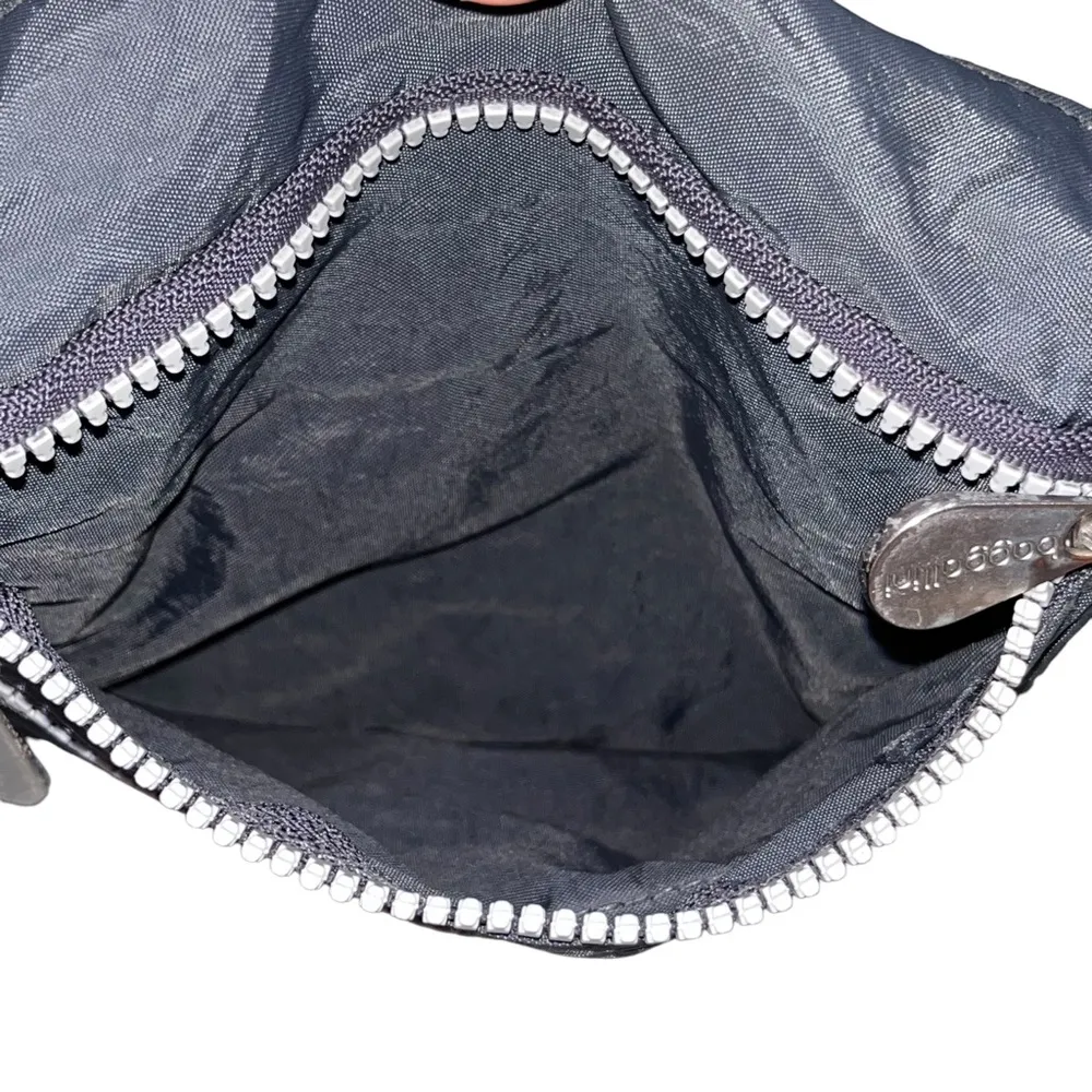 Baggallini Gray Nylon Crossbody Purse Bag - Image 7