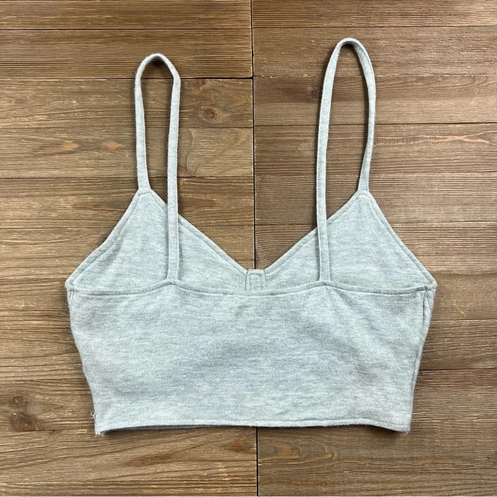NWT Zara Plush Bralette Crop Top - Image 2