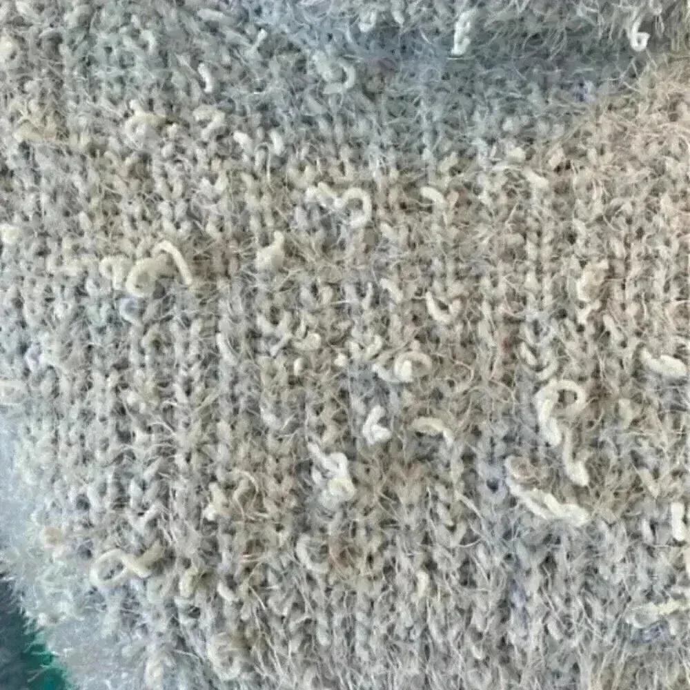 LA Hearts Pacsun  fuzzy blue sweater in size medium - Image 2