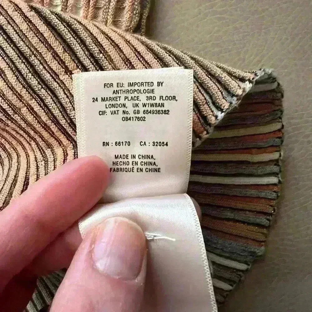 ANTHROPOLOGIE Moth Nessa Pullover Knit Sweater Top, Neutral Tones, Size Medium Gray - Image 5