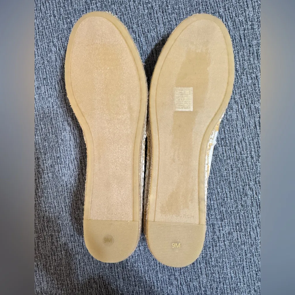 Tory Burch Women’s Fray Stripe Espadrille Flats - Image 10