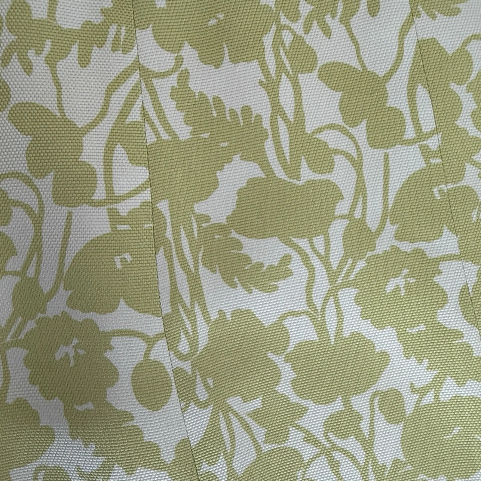 Ann Taylor Yellow White Floral 100% Silk Dress Size 4 Sundress‎ Bridal Work - Image 8