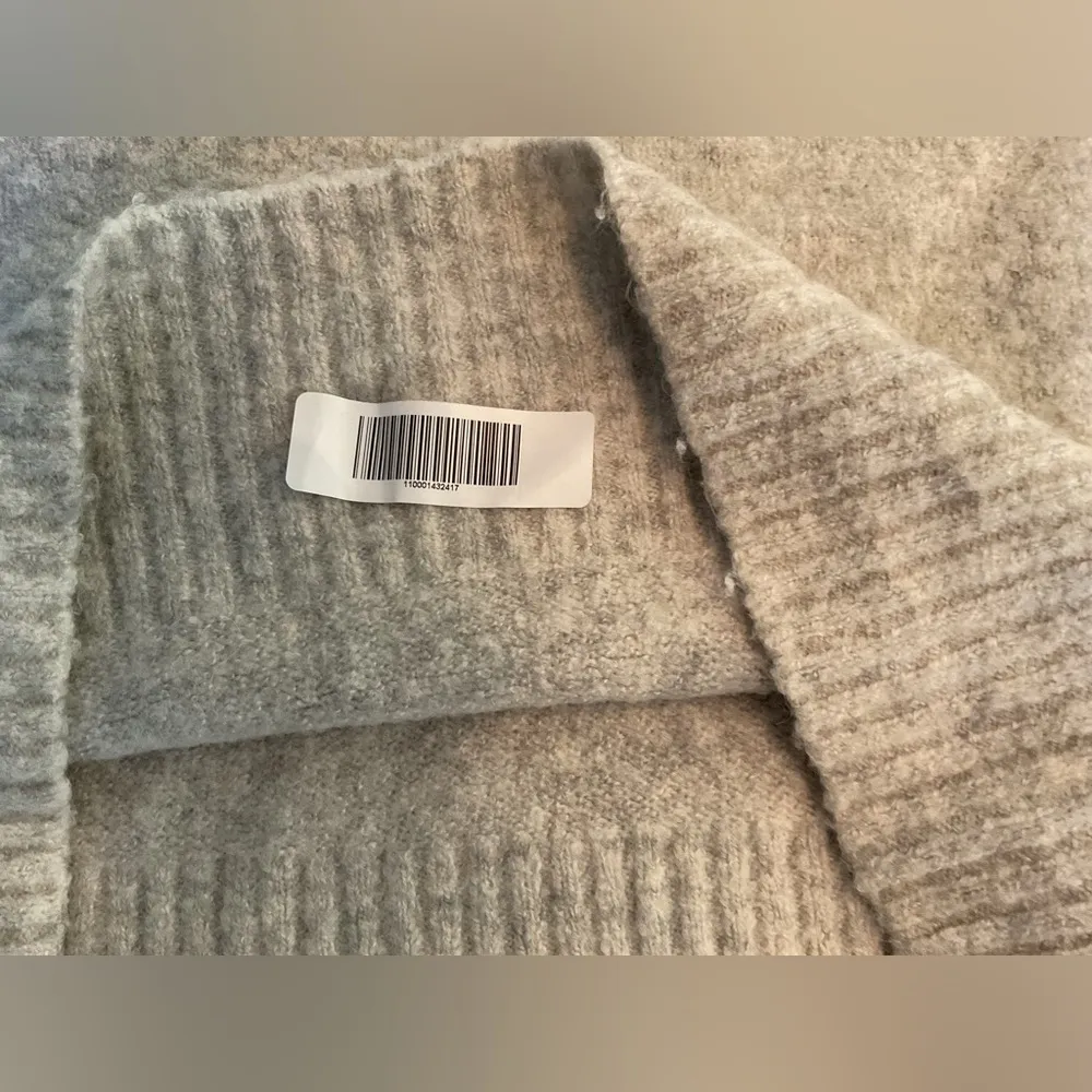 EUC Madewell Fulton Pullover Sweater in Light Gray XXS Customer Return Stretched - Image 8